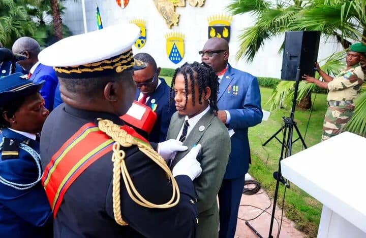 LAMALGAME décoré Chevalier de l’Ordre National du Mérite par le Président Oligui Nguema