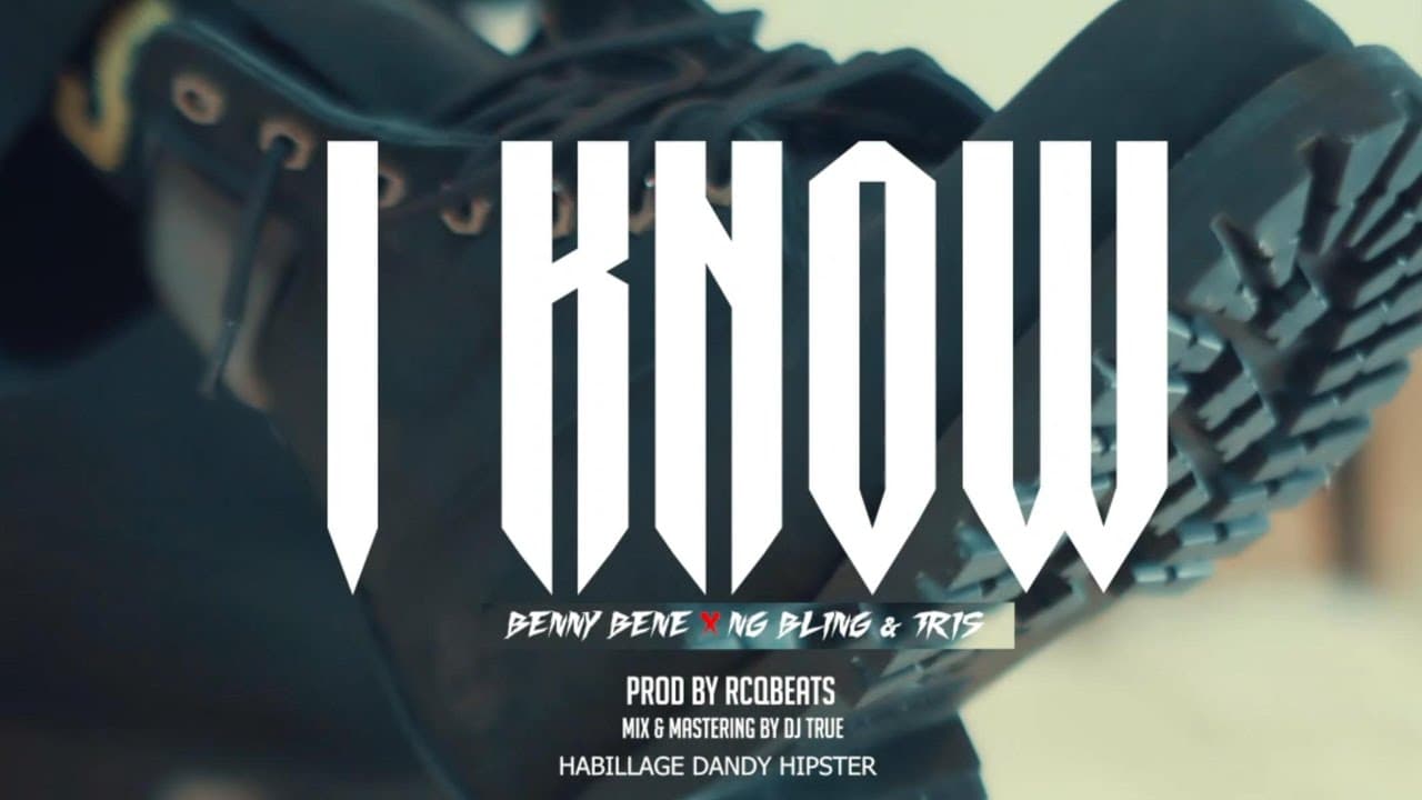 Benny Béné réunit Ng Bling et Tris sur le titre “I KNOW”