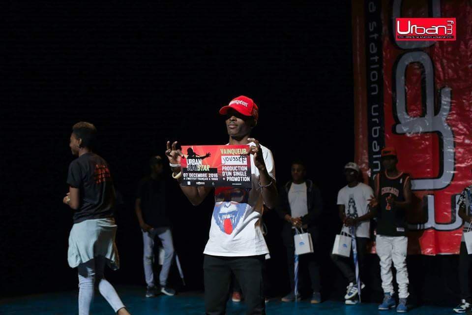 Youssef, vainqueurs du concours de freestyle-Urban Rap Star