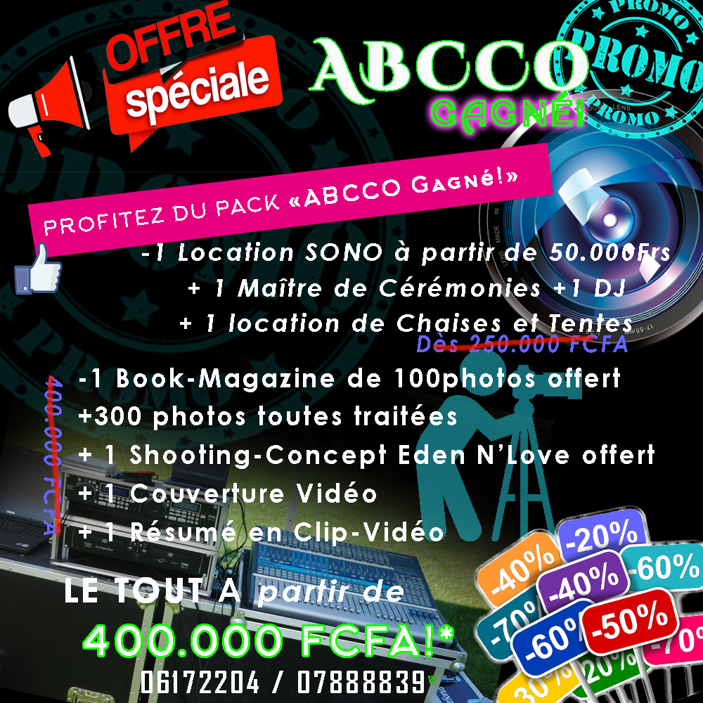 ABCCO | l'agence évènementielle qu'il vous faut (Gabon)