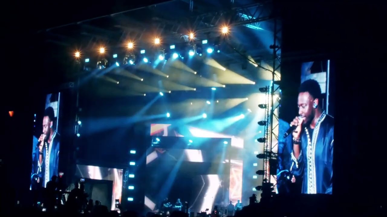 Au concert de Dadju,Shan'l enflamme la scène.