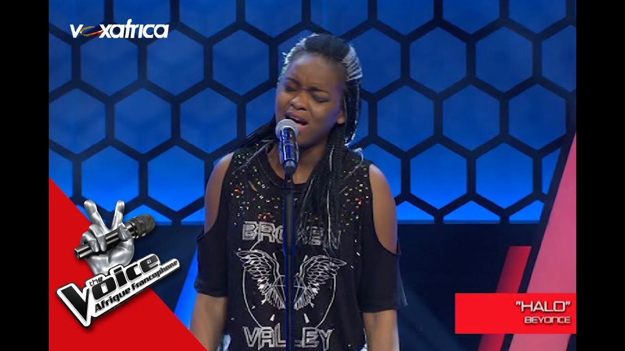 La gabonaise Noeline interprète "Halo" de Beyoncé Audition à l’aveugle The Voice Afrique francophone 2017
